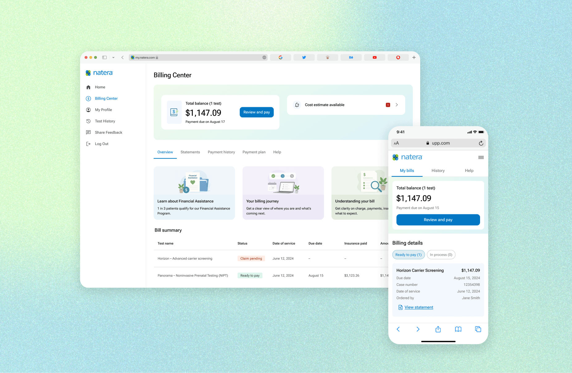 Patient billing portal thumbnail
